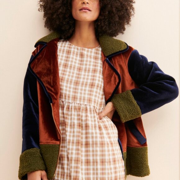 Hutch Eve Velvet Moto Jacket - L - Picture 4 of 8